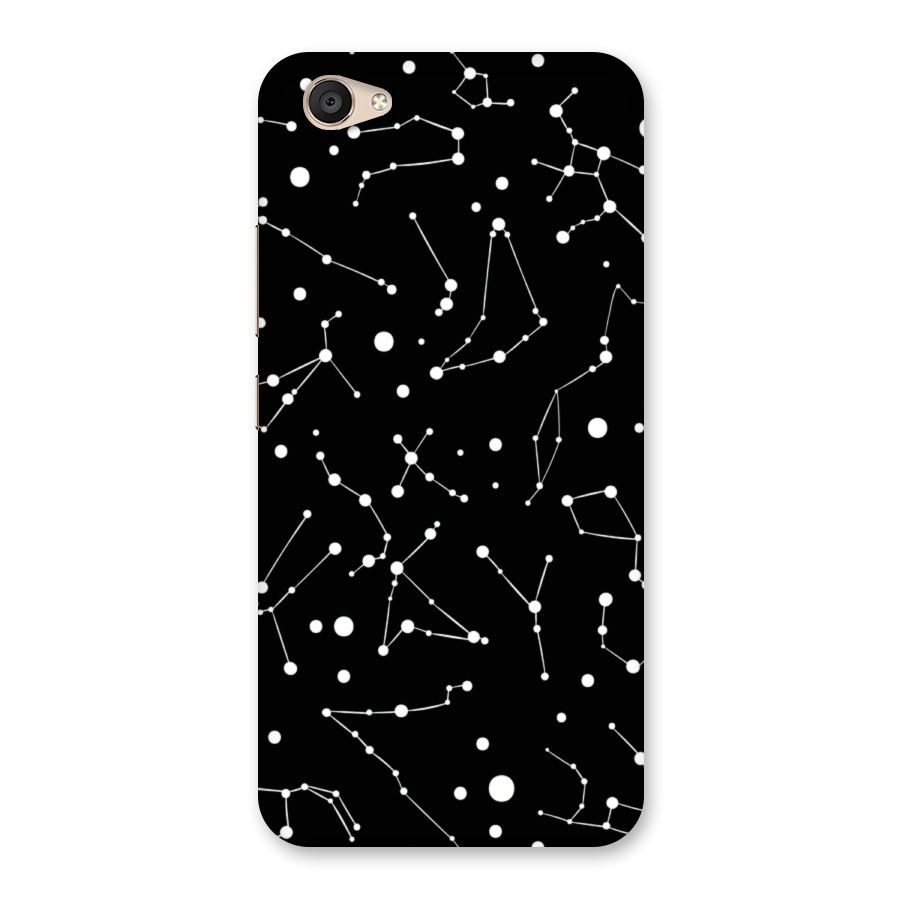 Black Constellation Pattern Back Case for Vivo V5 Plus