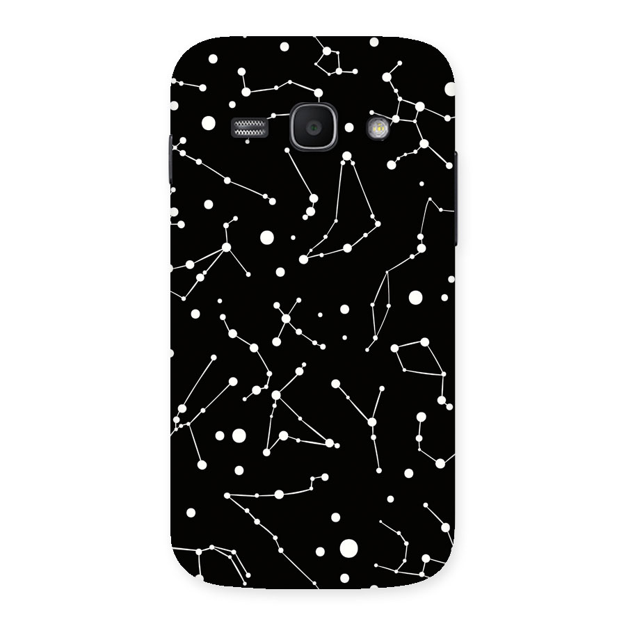 Black Constellation Pattern Back Case for Galaxy Ace 3