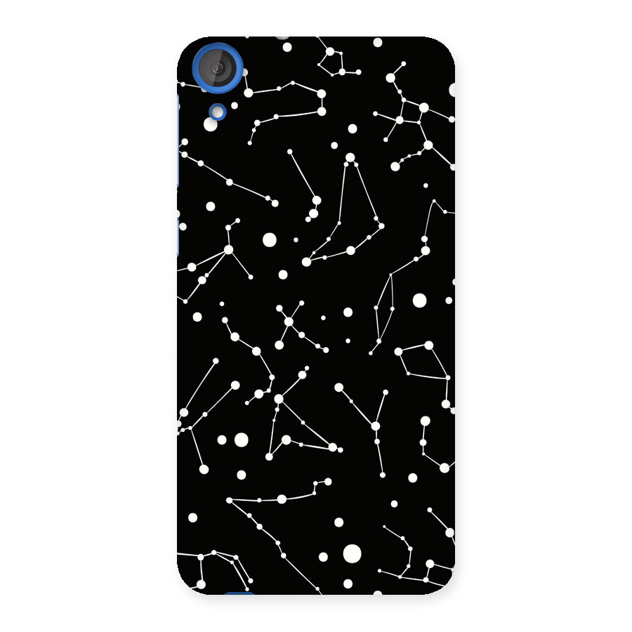 Black Constellation Pattern Back Case for HTC Desire 820