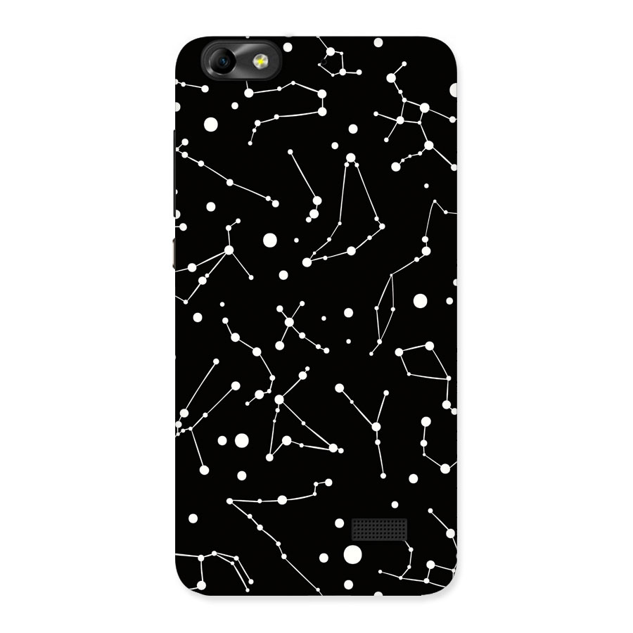 Black Constellation Pattern Back Case for Honor 4C