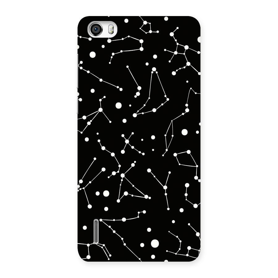 Black Constellation Pattern Back Case for Honor 6