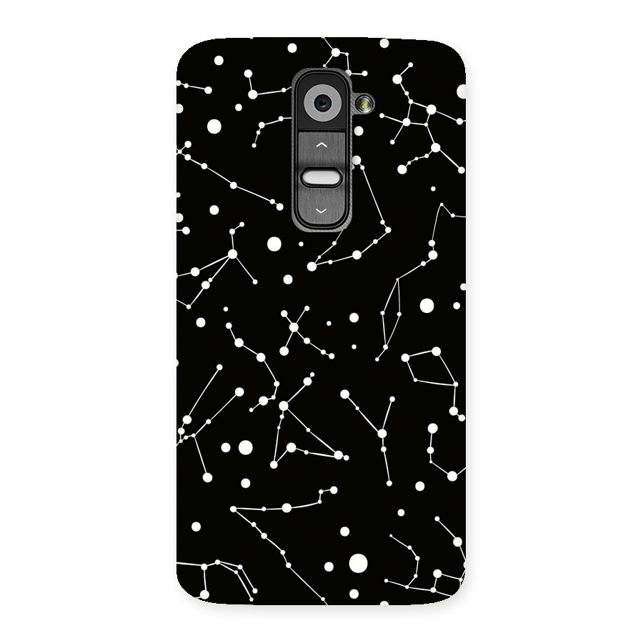 Black Constellation Pattern Back Case for LG G2