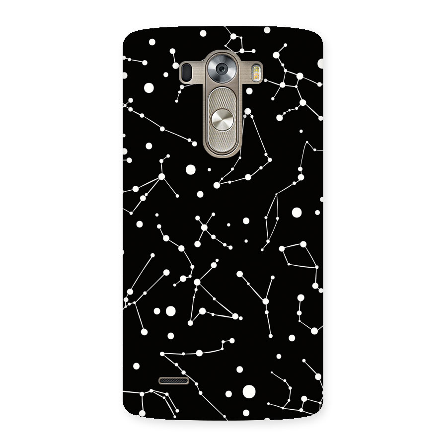 Black Constellation Pattern Back Case for LG G3