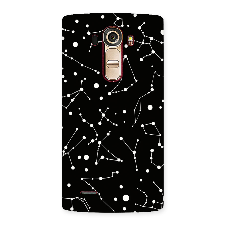 Black Constellation Pattern Back Case for LG G4