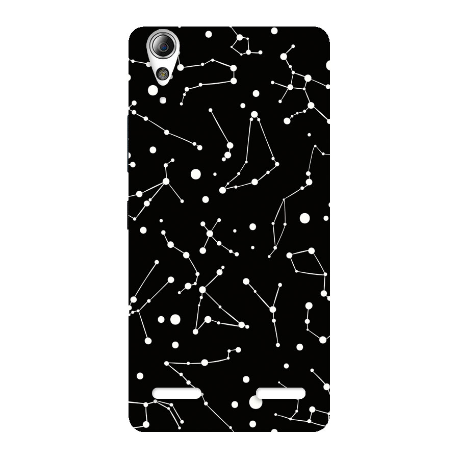 Black Constellation Pattern Back Case for Lenovo A6000