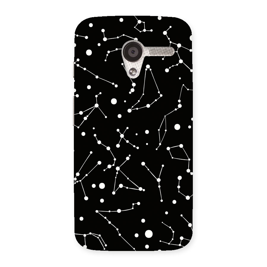 Black Constellation Pattern Back Case for Moto X
