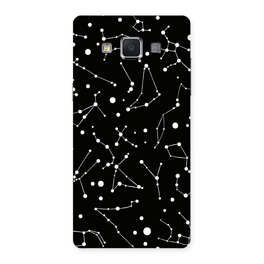 Black Constellation Pattern Back Case for Samsung Galaxy A5