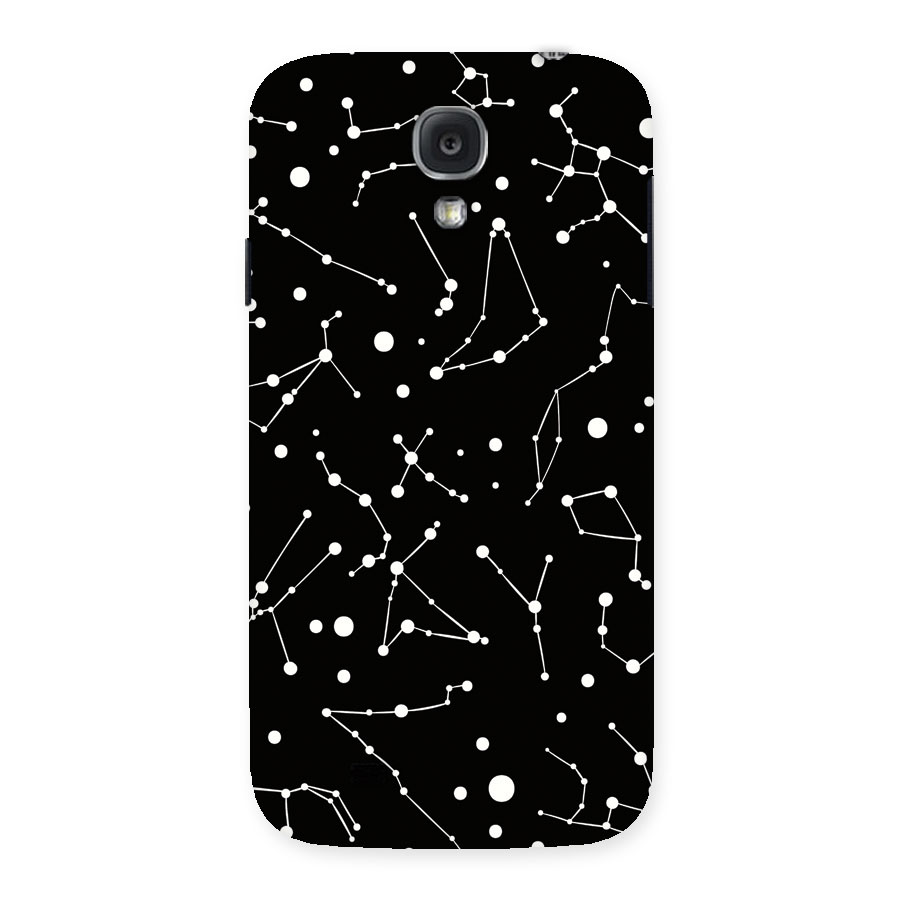 Black Constellation Pattern Back Case for Samsung Galaxy S4