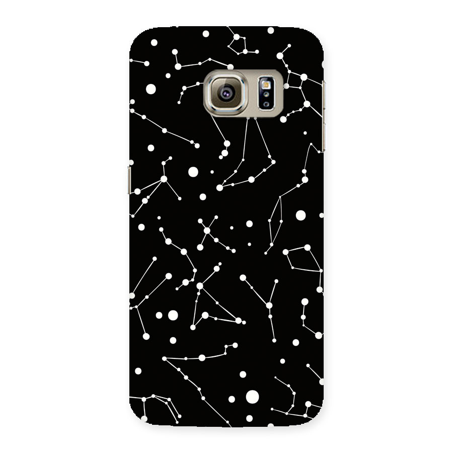 Black Constellation Pattern Back Case for Samsung Galaxy S6 Edge Plus