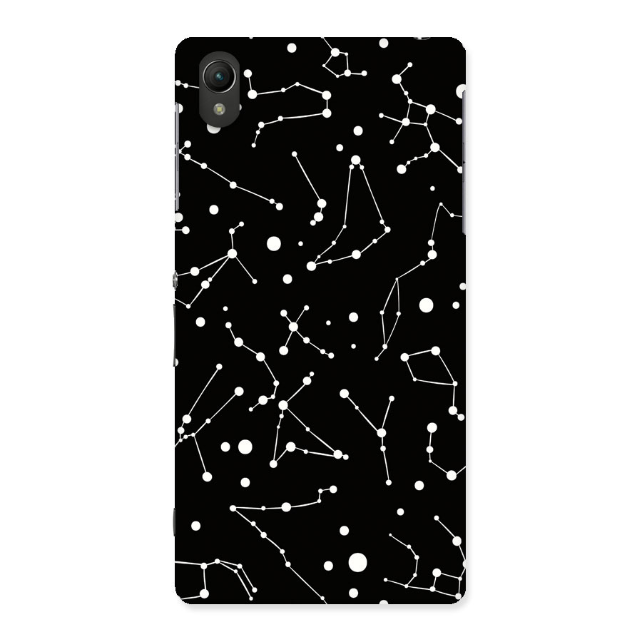 Black Constellation Pattern Back Case for Sony Xperia Z2