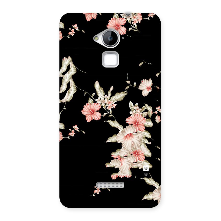 Black Floral Back Case for Coolpad Note 3