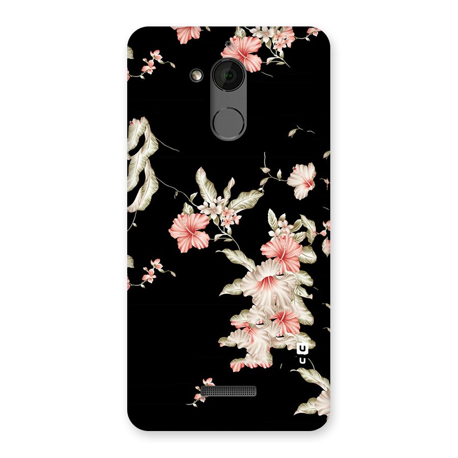 Black Floral Back Case for Coolpad Note 5