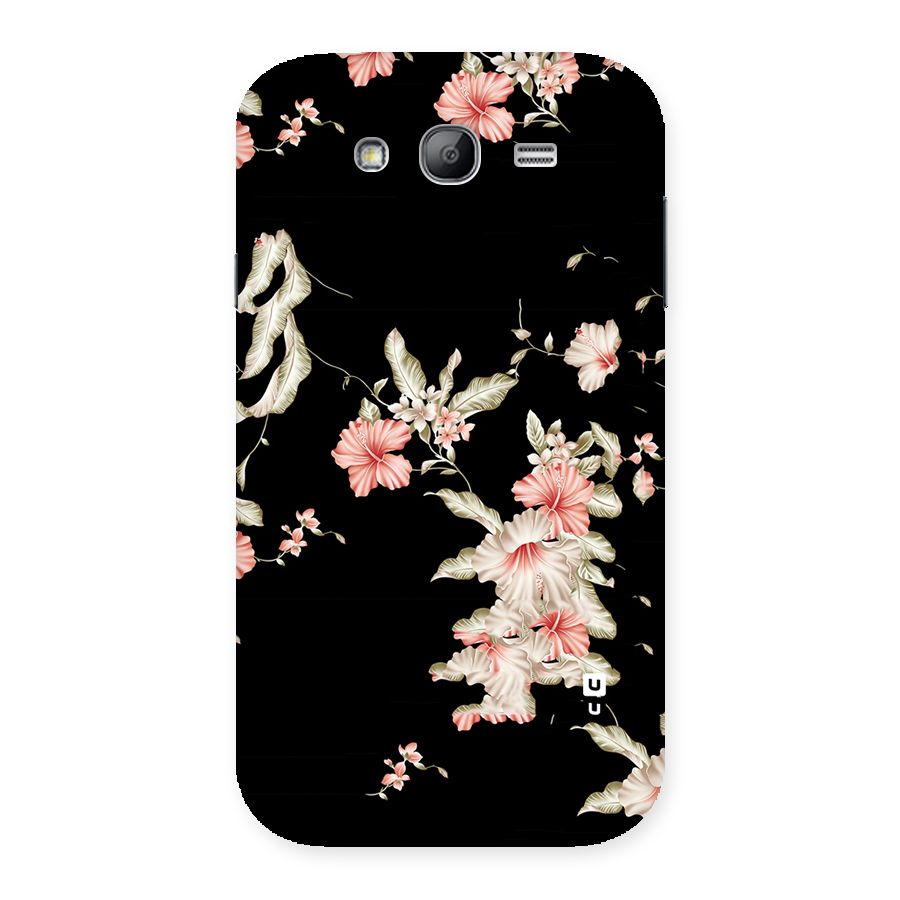 Black Floral Back Case for Galaxy Grand Neo