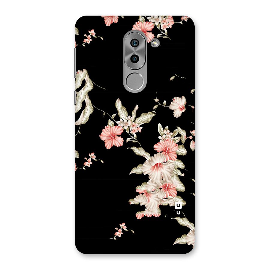Black Floral Back Case for Honor 6X