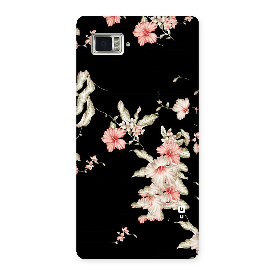 Black Floral Back Case for Vibe Z2 Pro K920
