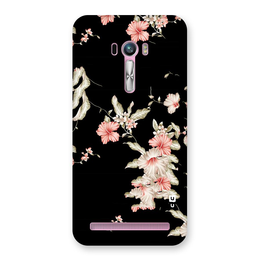 Black Floral Back Case for Zenfone Selfie