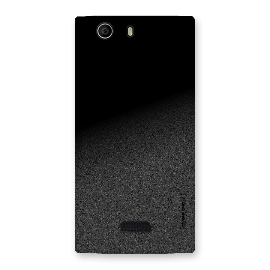 Black Grey Noise Fusion Back Case for Canvas Nitro 2 E311