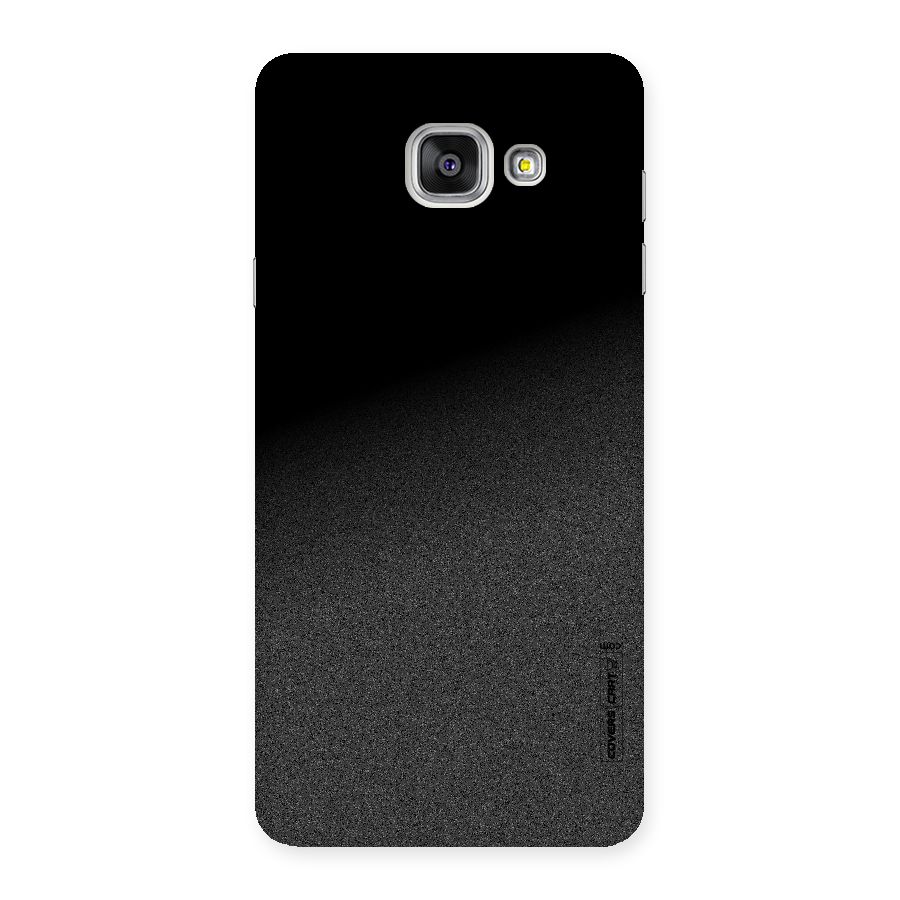 Black Grey Noise Fusion Back Case for Galaxy A7 2016