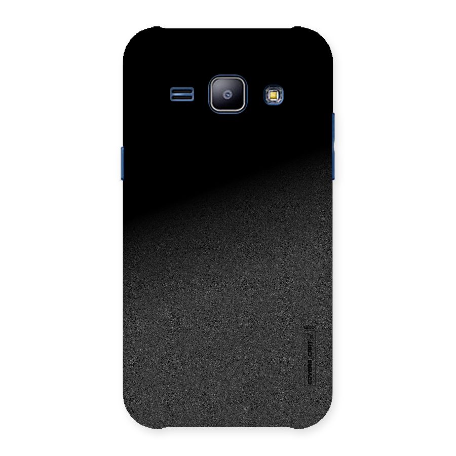 Black Grey Noise Fusion Back Case for Galaxy J1