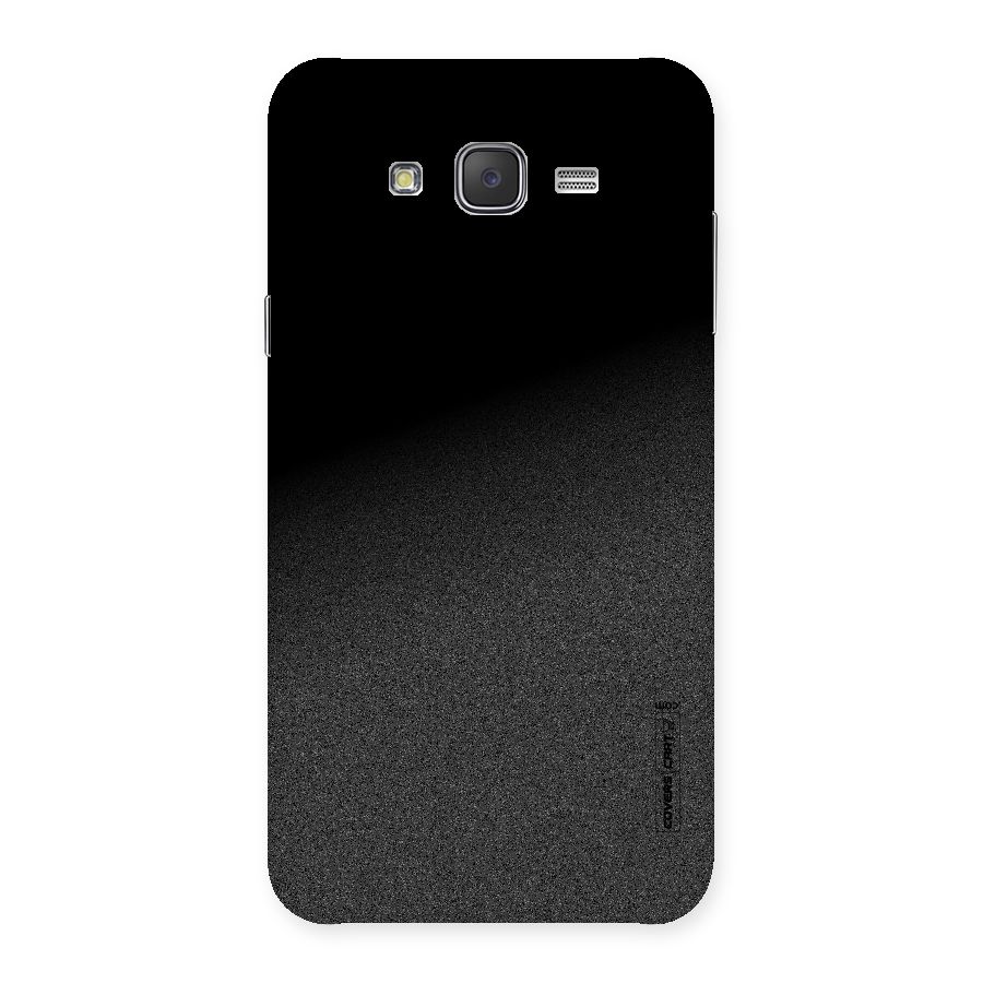 Black Grey Noise Fusion Back Case for Galaxy J7