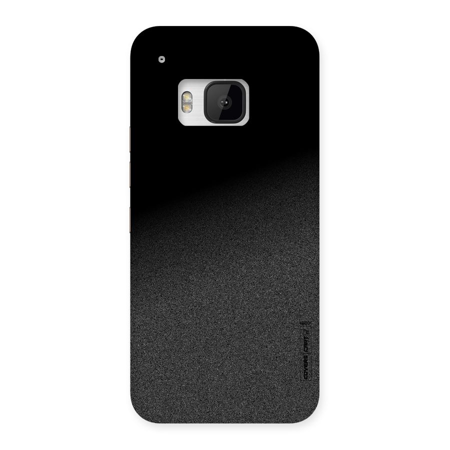 Black Grey Noise Fusion Back Case for HTC One M9