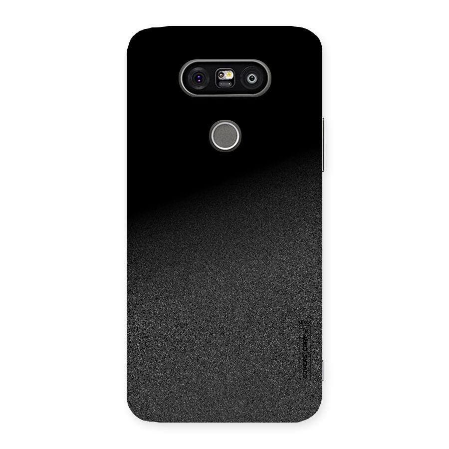 Black Grey Noise Fusion Back Case for LG G5