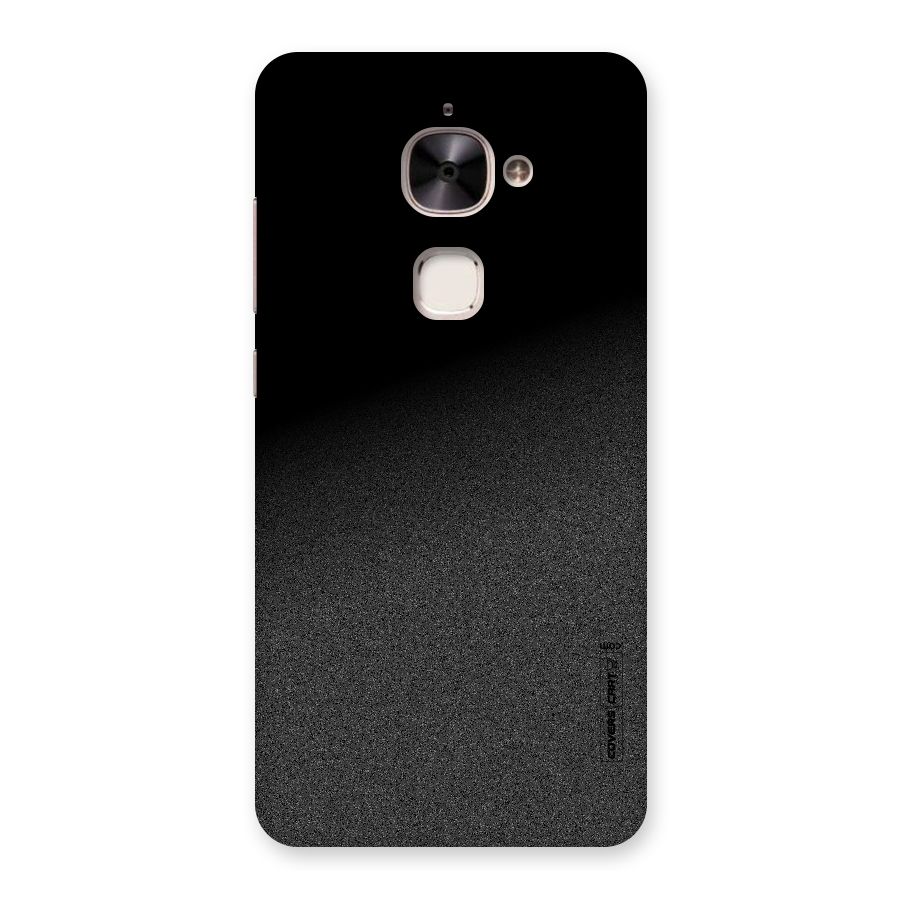 Black Grey Noise Fusion Back Case for Le 2