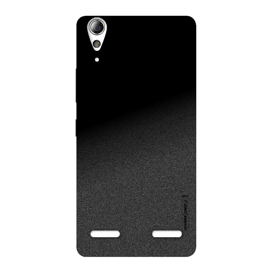 Black Grey Noise Fusion Back Case for Lenovo A6000