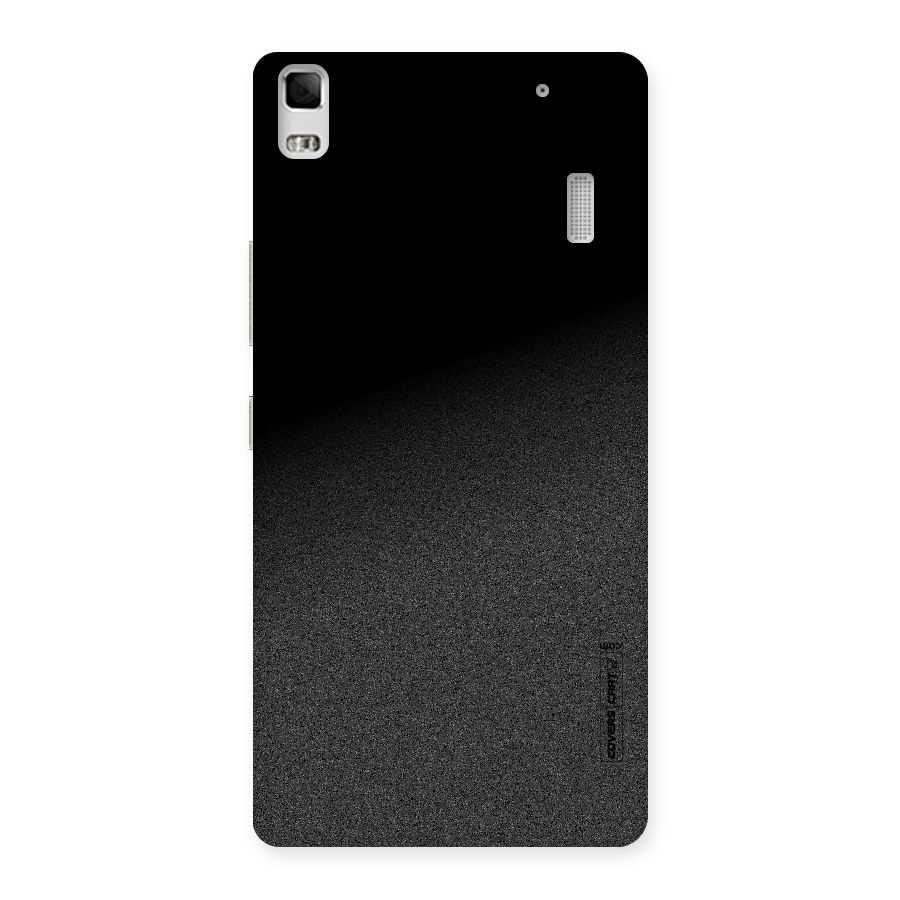 Black Grey Noise Fusion Back Case for Lenovo A7000