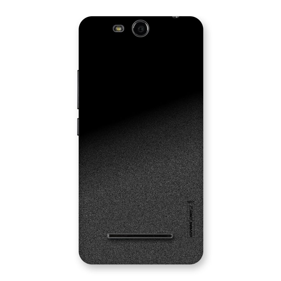 Black Grey Noise Fusion Back Case for Micromax Canvas Juice 3 Q392
