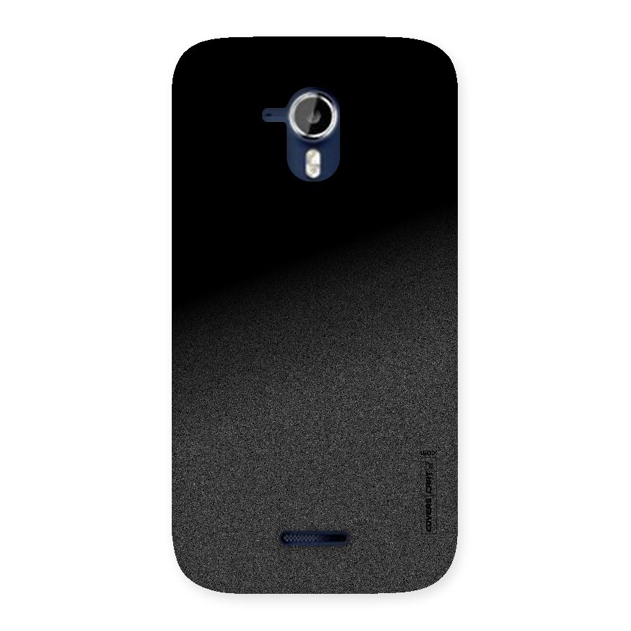 Black Grey Noise Fusion Back Case for Micromax Canvas Magnus A117