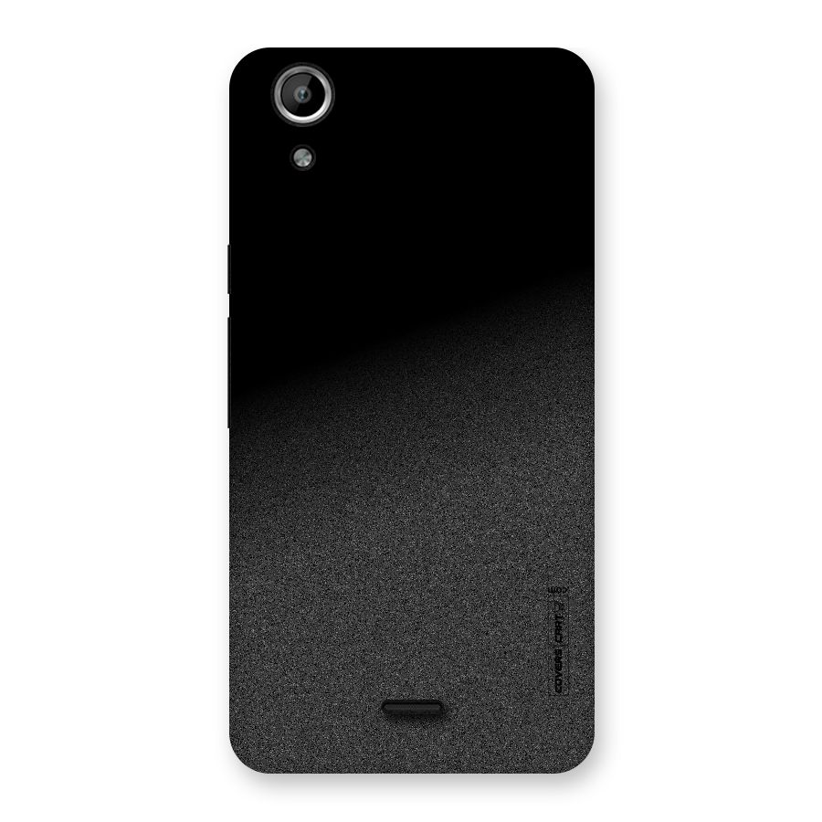 Black Grey Noise Fusion Back Case for Micromax Canvas Selfie Lens Q345