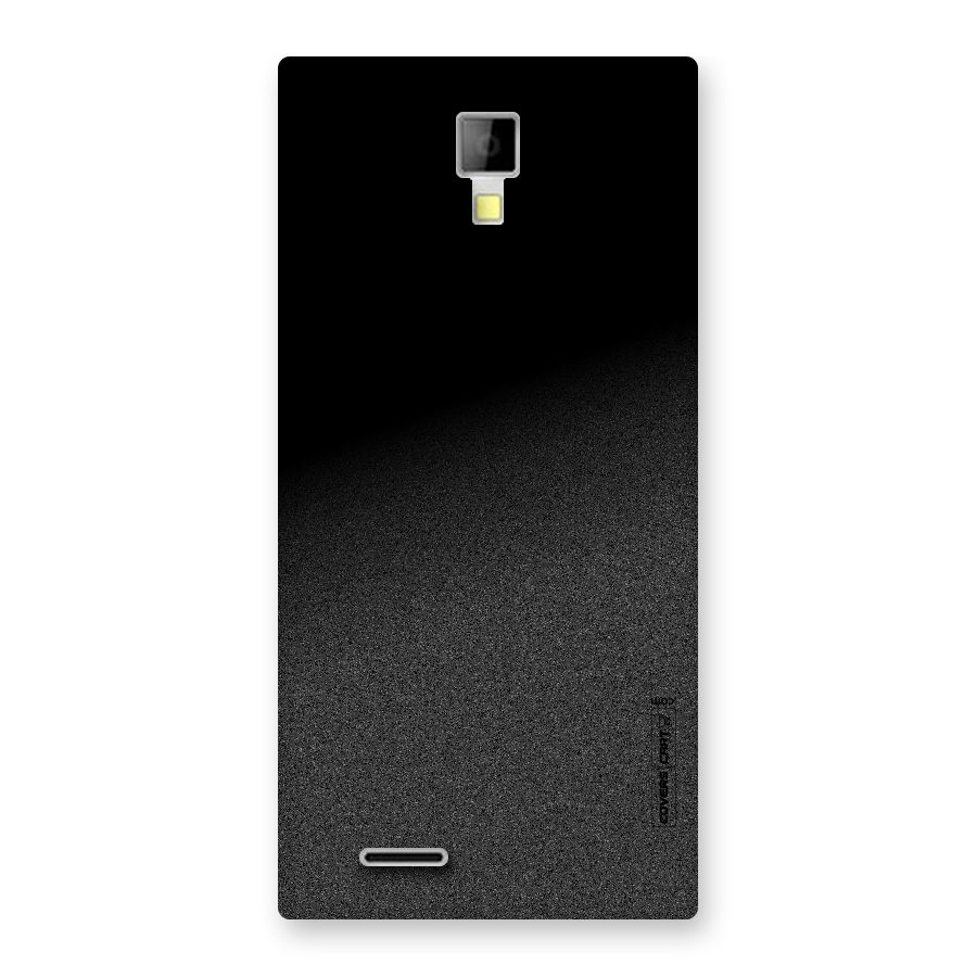 Black Grey Noise Fusion Back Case for Micromax Canvas Xpress A99