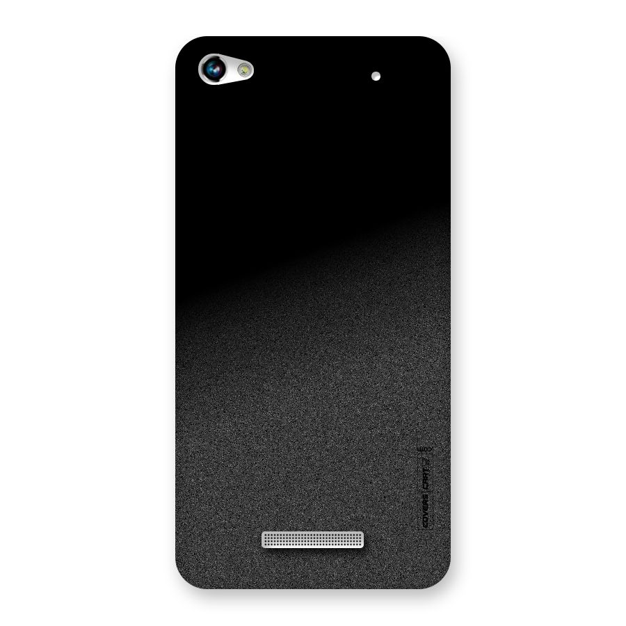 Black Grey Noise Fusion Back Case for Micromax Hue 2