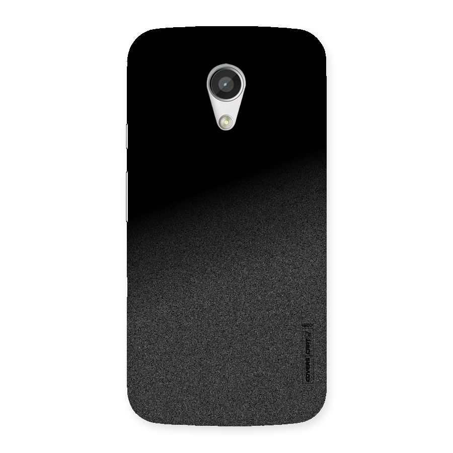 Black Grey Noise Fusion Back Case for Moto G 2nd Gen