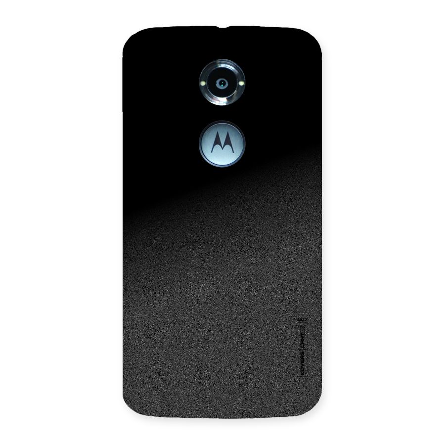 Black Grey Noise Fusion Back Case for Moto X 2nd Gen
