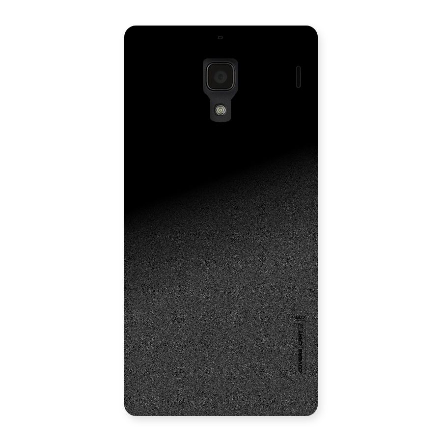 Black Grey Noise Fusion Back Case for Redmi 1S