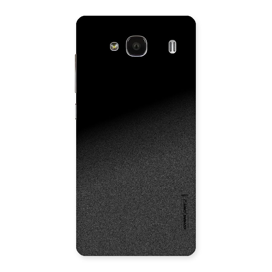 Black Grey Noise Fusion Back Case for Redmi 2