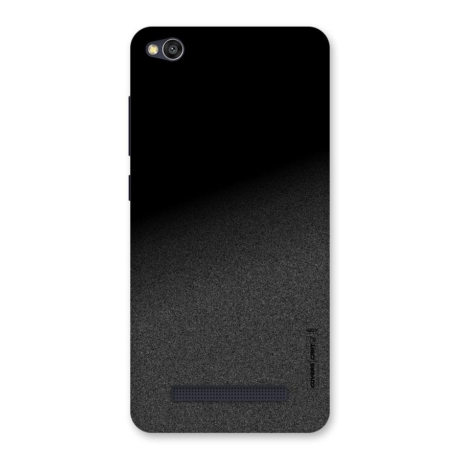 Black Grey Noise Fusion Back Case for Redmi 4A