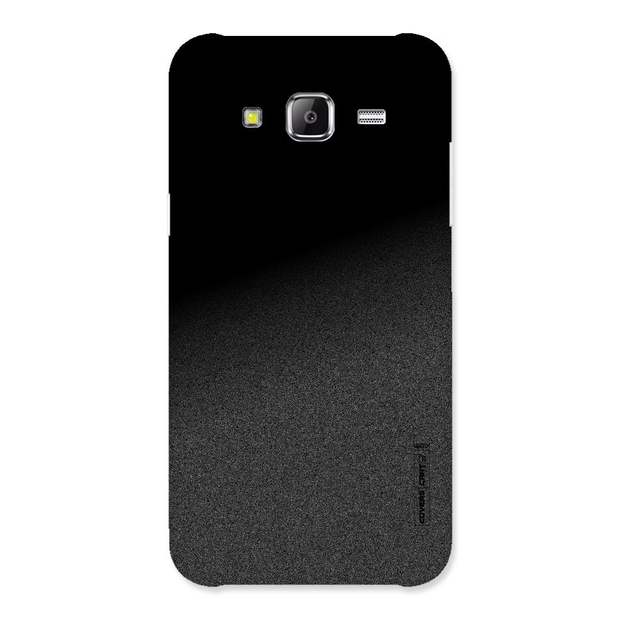 Black Grey Noise Fusion Back Case for Samsung Galaxy J5