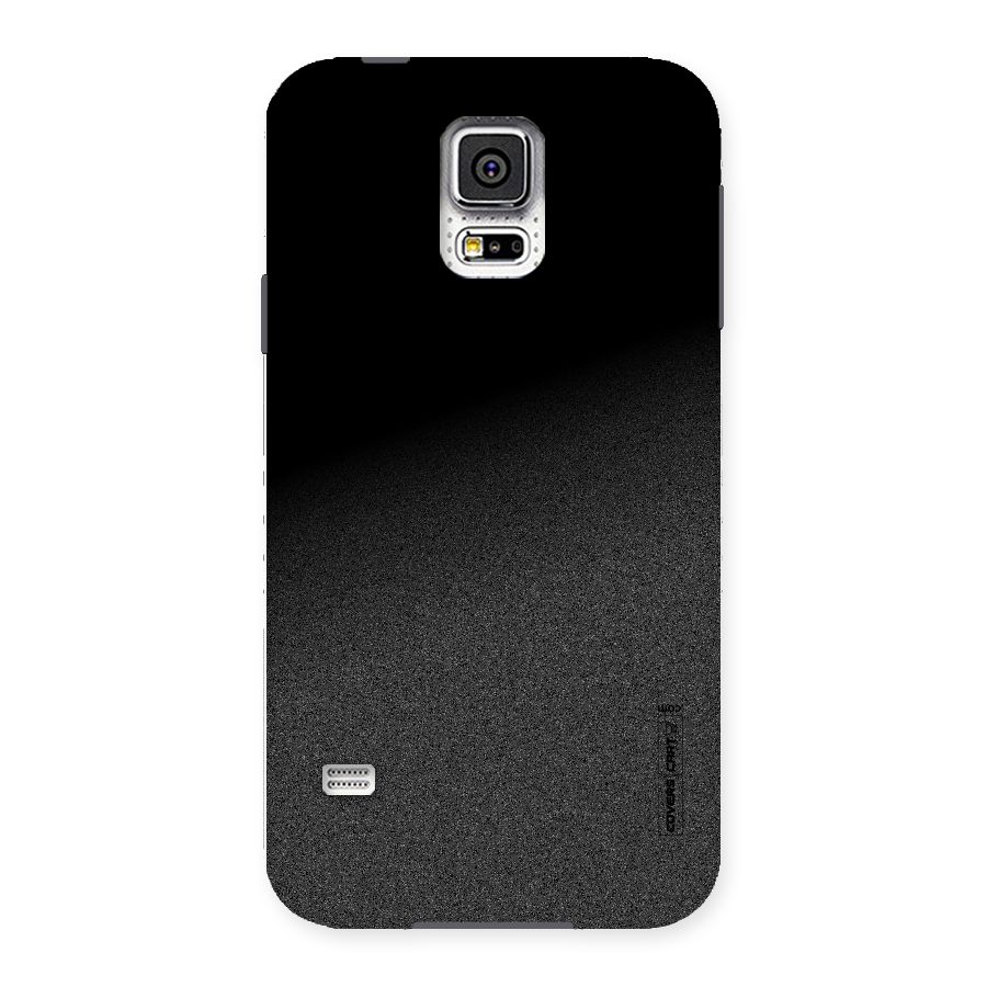 Black Grey Noise Fusion Back Case for Samsung Galaxy S5