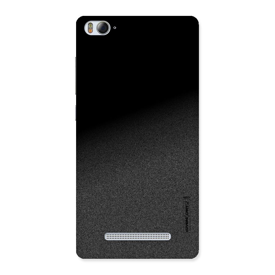 Black Grey Noise Fusion Back Case for Xiaomi Mi4i