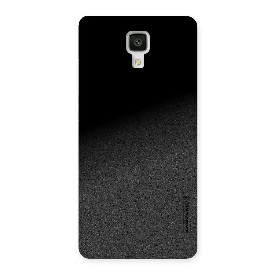 Black Grey Noise Fusion Back Case for Xiaomi Mi 4