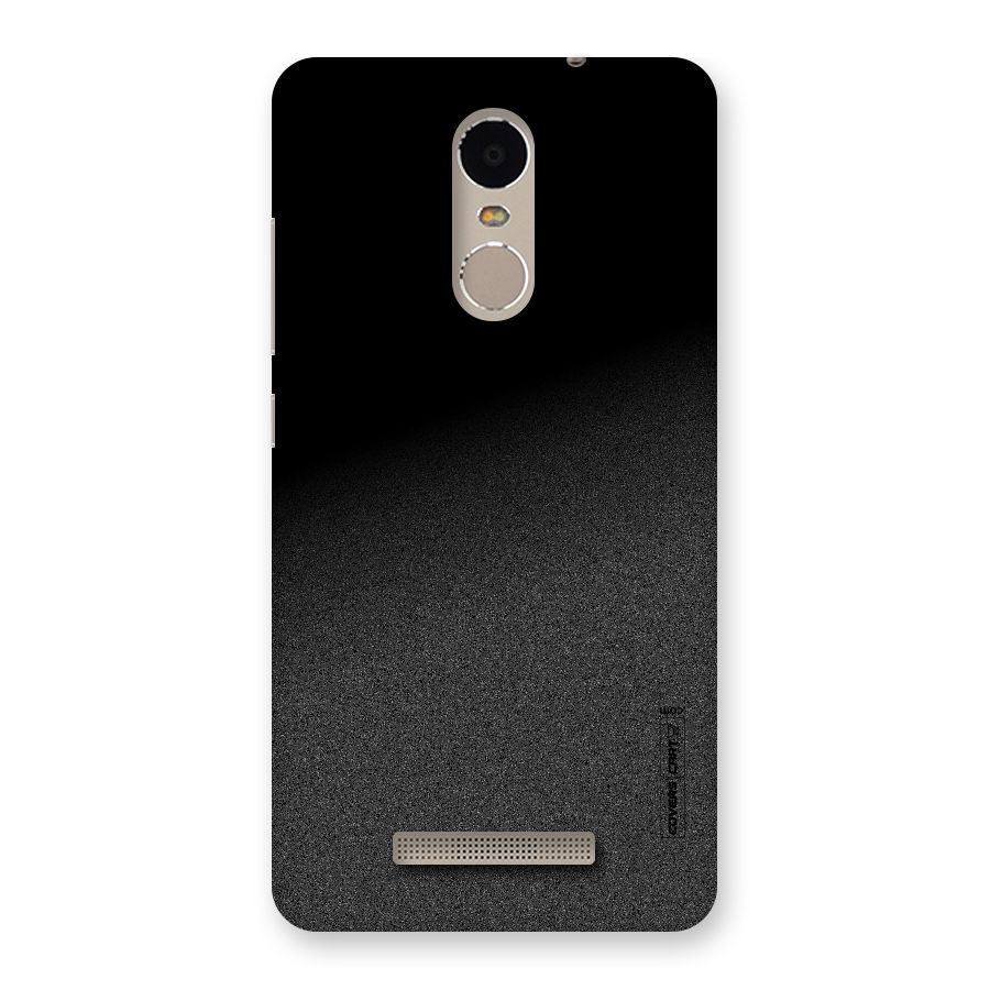 Black Grey Noise Fusion Back Case for Xiaomi Redmi Note 3