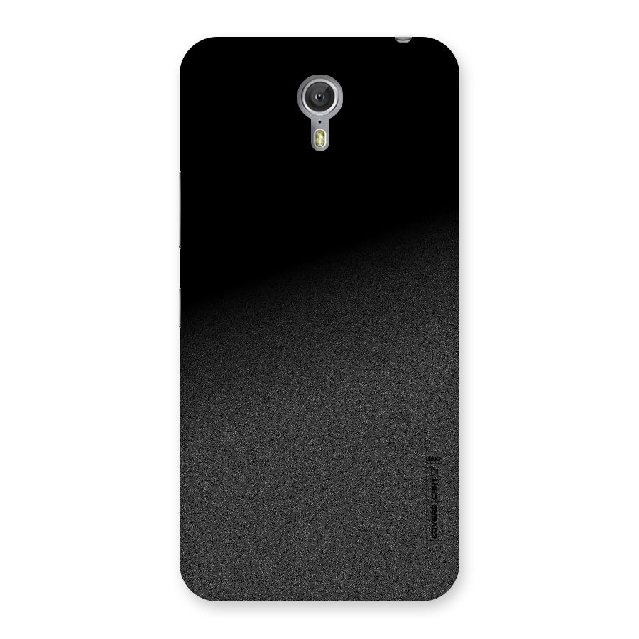 Black Grey Noise Fusion Back Case for Zuk Z1