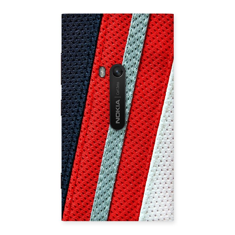 Black Red Grey Stripes Back Case for Lumia 920