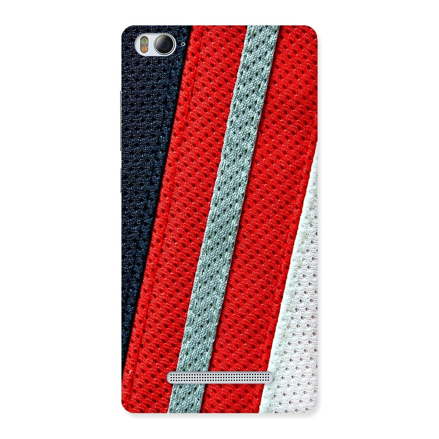 Black Red Grey Stripes Back Case for Xiaomi Mi4i