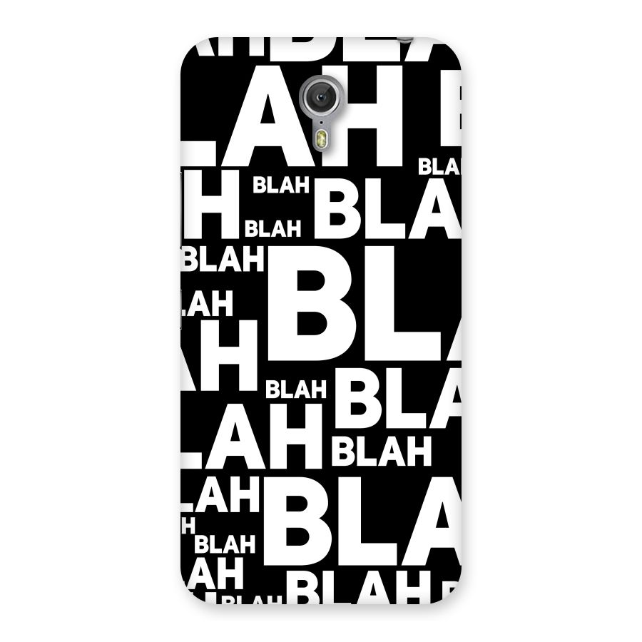 Blah Blah Pattern Back Case for Zuk Z1