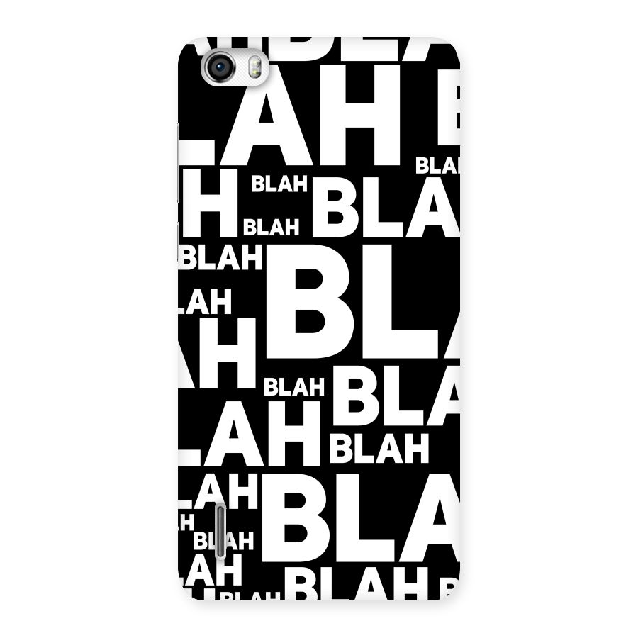 Blah Blah Pattern Back Case for Honor 6