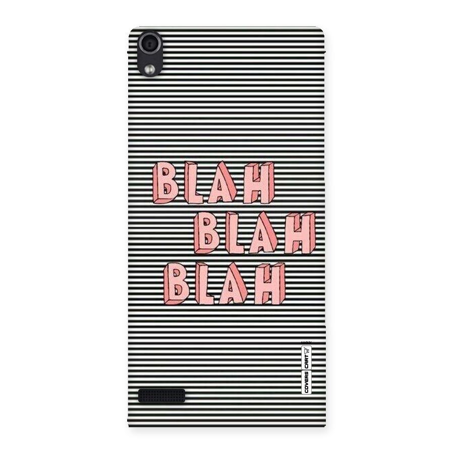 Blah Stripes Back Case for Ascend P6
